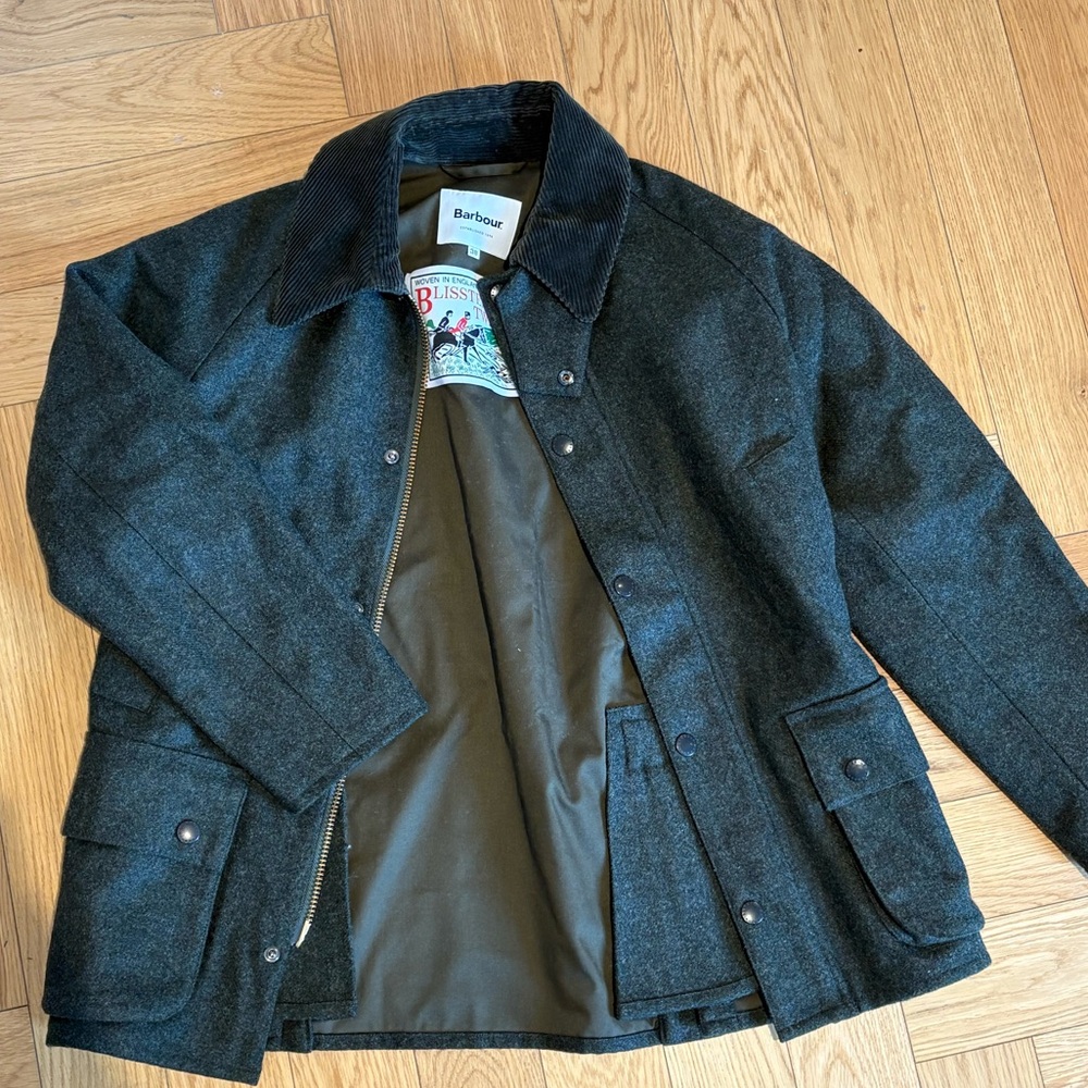 Rare Barbour Tweed Bedale